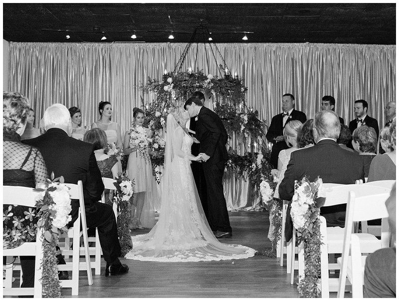romantic ceremony Mississippi wedding