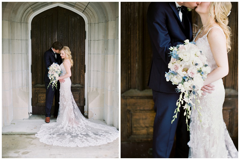 bride and groom portraits Jackson MS