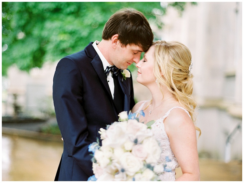 elegant wedding couple portraits