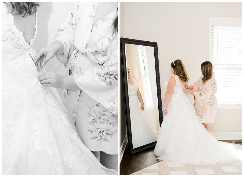 bridal prep photos The Silo Hopkinsville