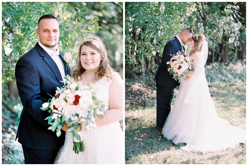 bride and groom portraits Hopkinsville KY