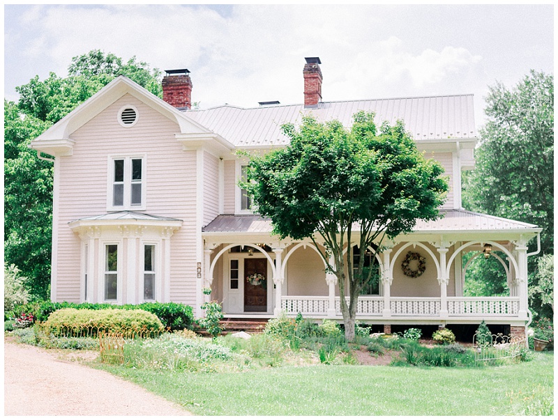 wedding details The Side Porch Johnson City TN