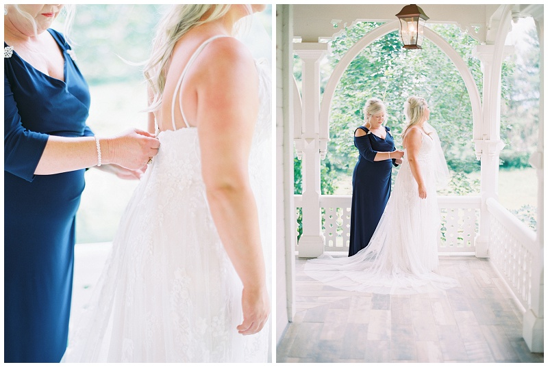 wedding morning candid bride moments