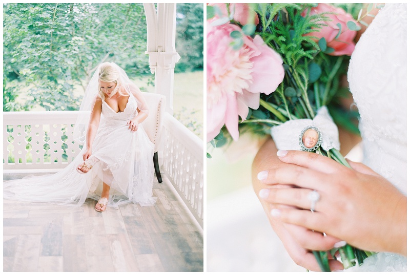 bridal prep photos Side Porch venue