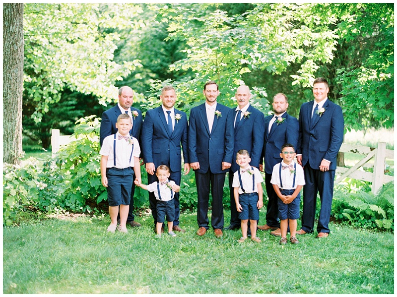 groomsmen portraits Tennessee wedding