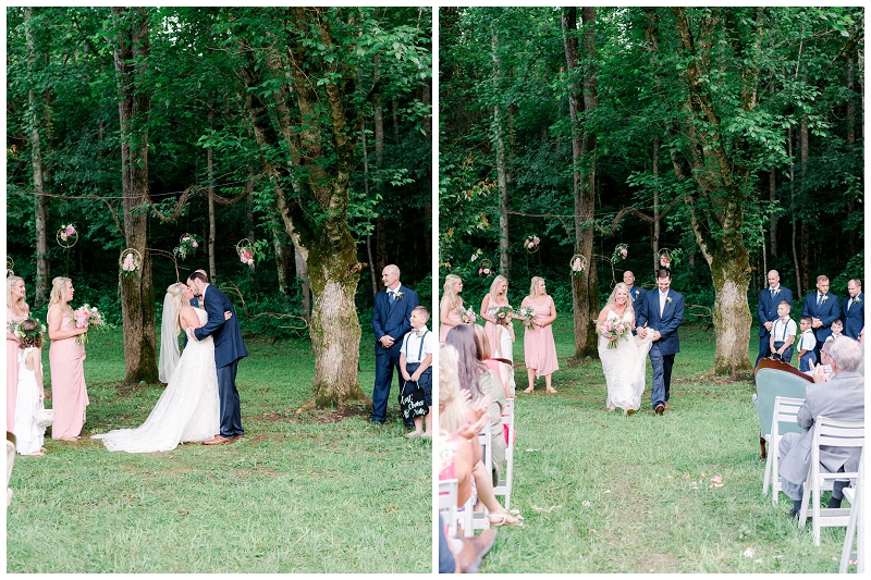 outdoor ceremony Tennessee wedding venue
