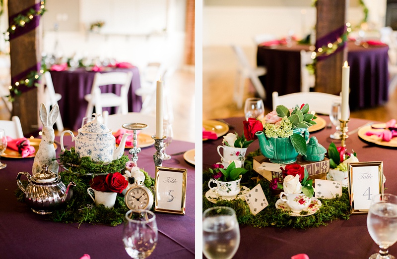 colorful reception design Tennessee wedding colorful reception design Tennessee wedding