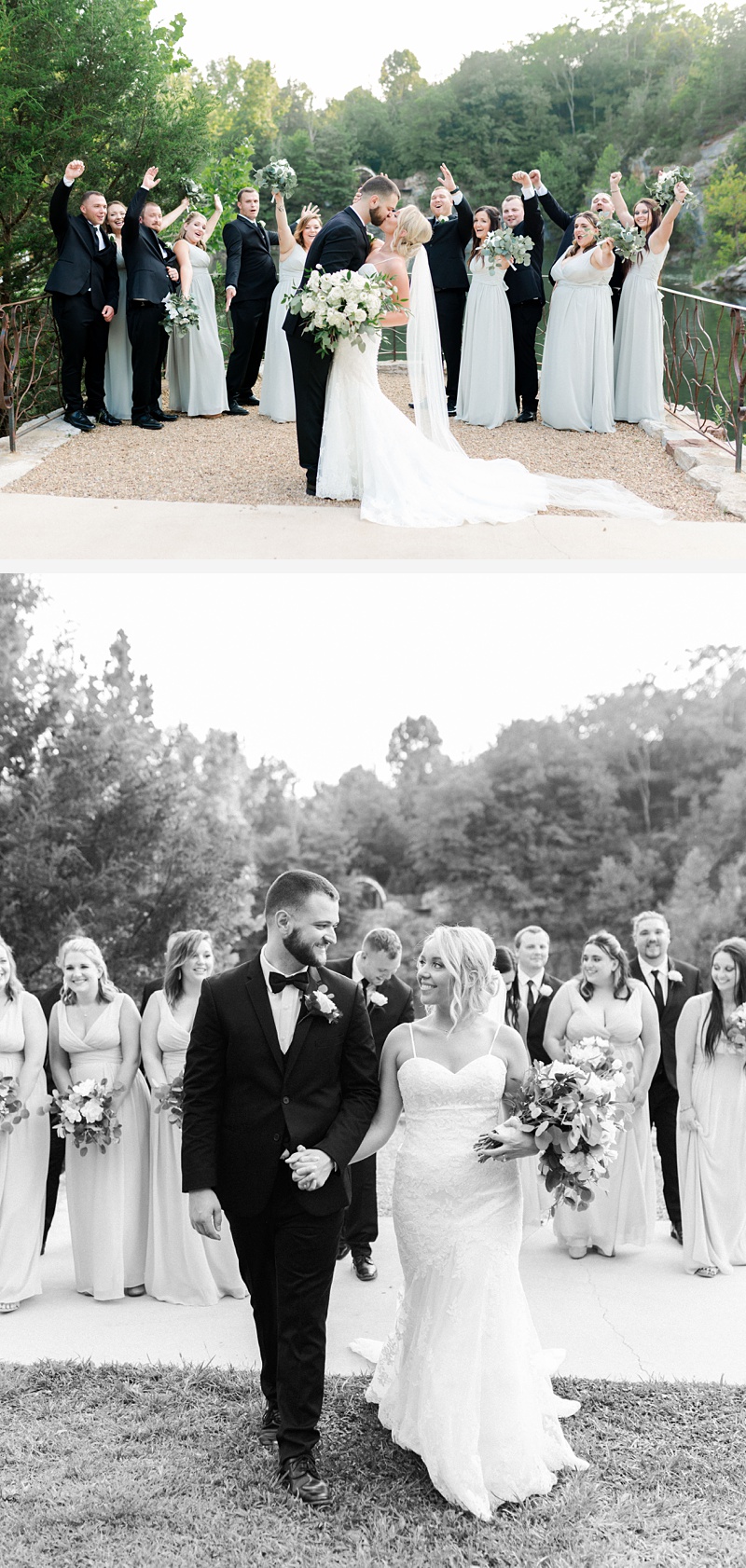 bridal party photos Waterstone Johnson City TN bridal party photos Waterstone Johnson City TN