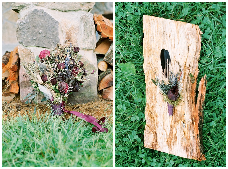 intimate elopement decor Marion Virginia