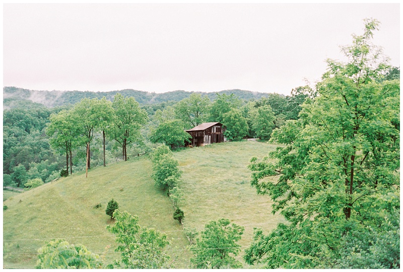 mountain cabin wedding details Virginia