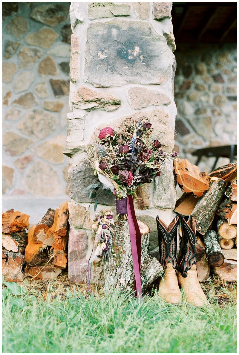 minimal wedding styling Virginia elopement