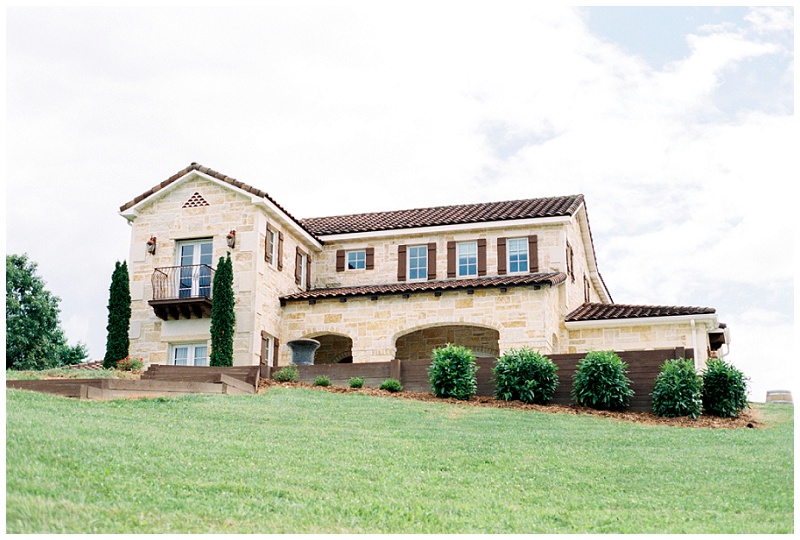 Villa Nove Vineyards wedding details Butler TN