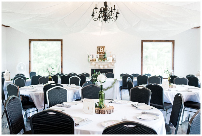 vineyard wedding reception Tennessee