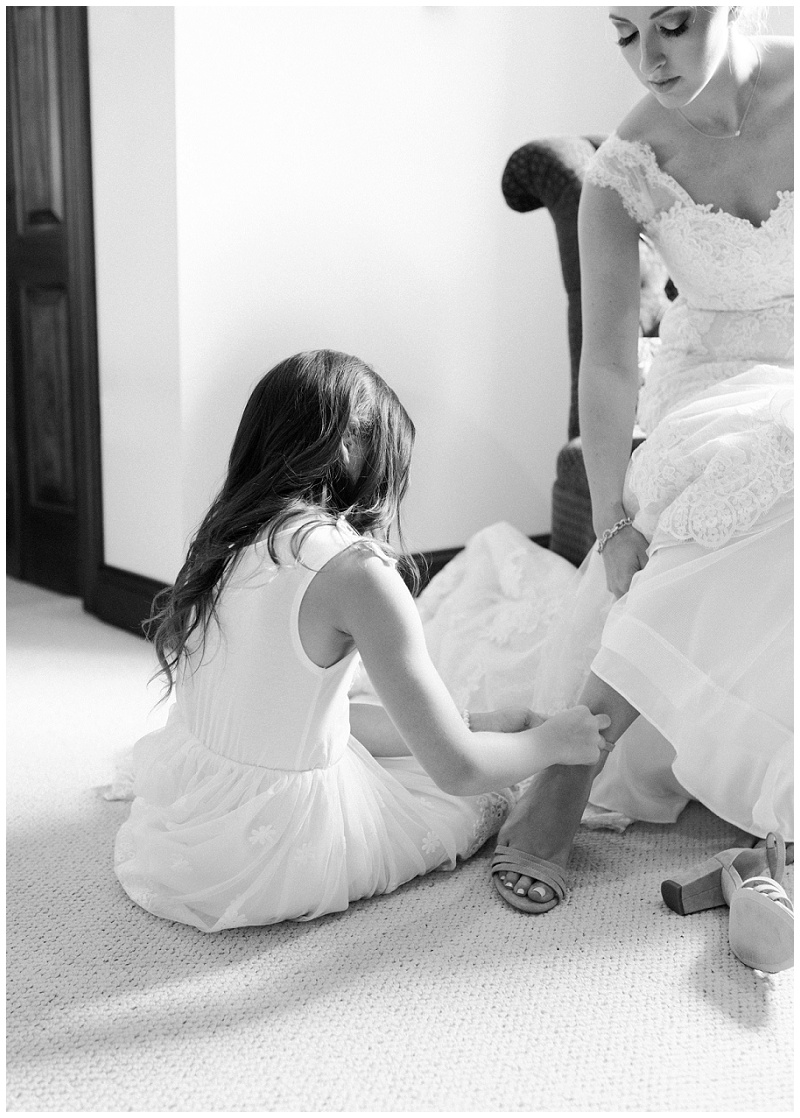 emotional bride getting ready moments TN