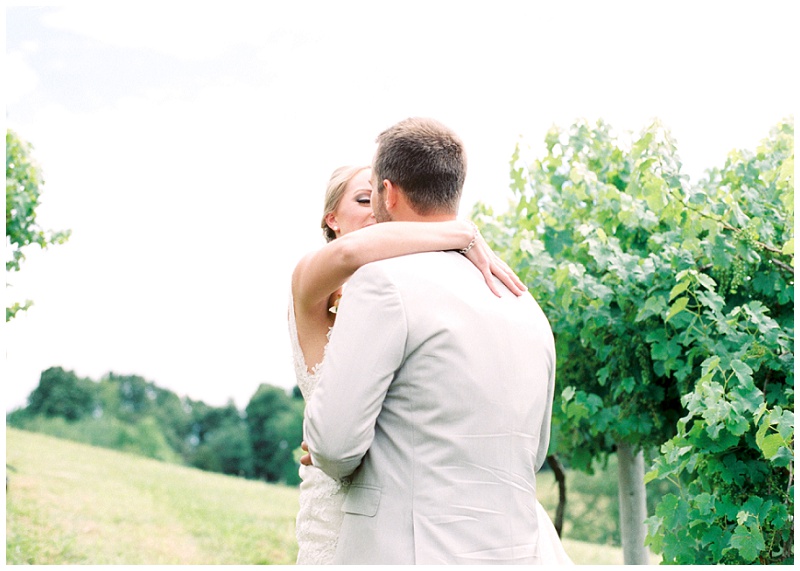romantic newlyweds first look Appalachian mountains TN
