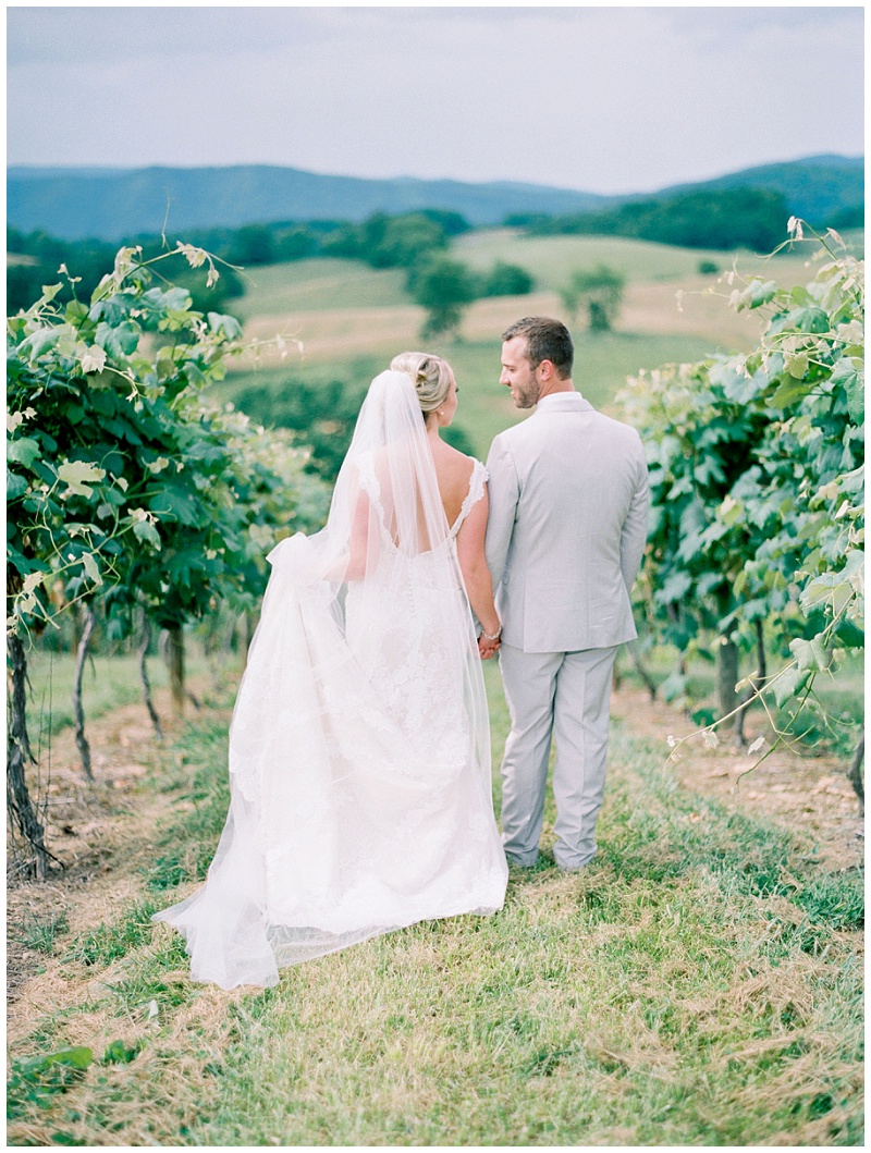 candid couple moments winery wedding TN
