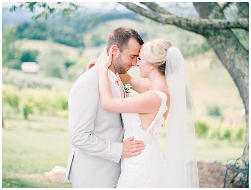 vineyard wedding couple portraits Tennessee