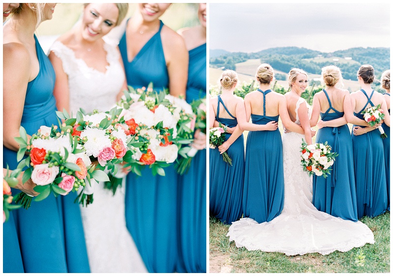 bridesmaids bouquets DIY flowers TN