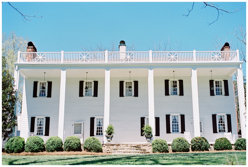 Vesuvius Vineyard wedding details Iron Station NC