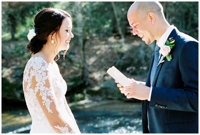 candid couple first look photography vineyard NC