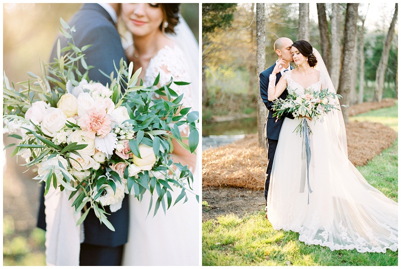 bride and groom love story photos NC
