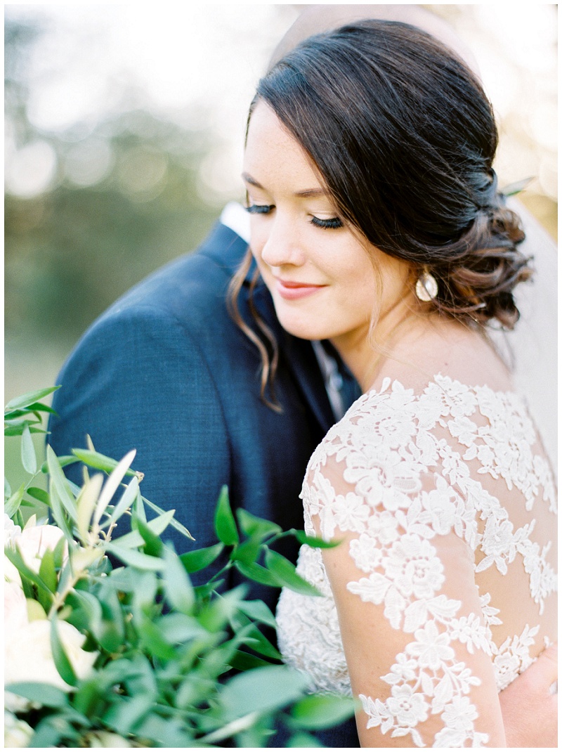 romantic newlyweds NC vineyard