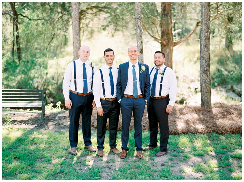 groomsmen photos Iron Station NC