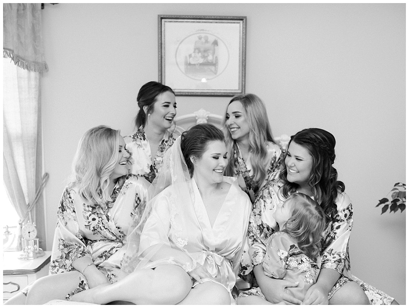 bridal robe getting ready photos TN