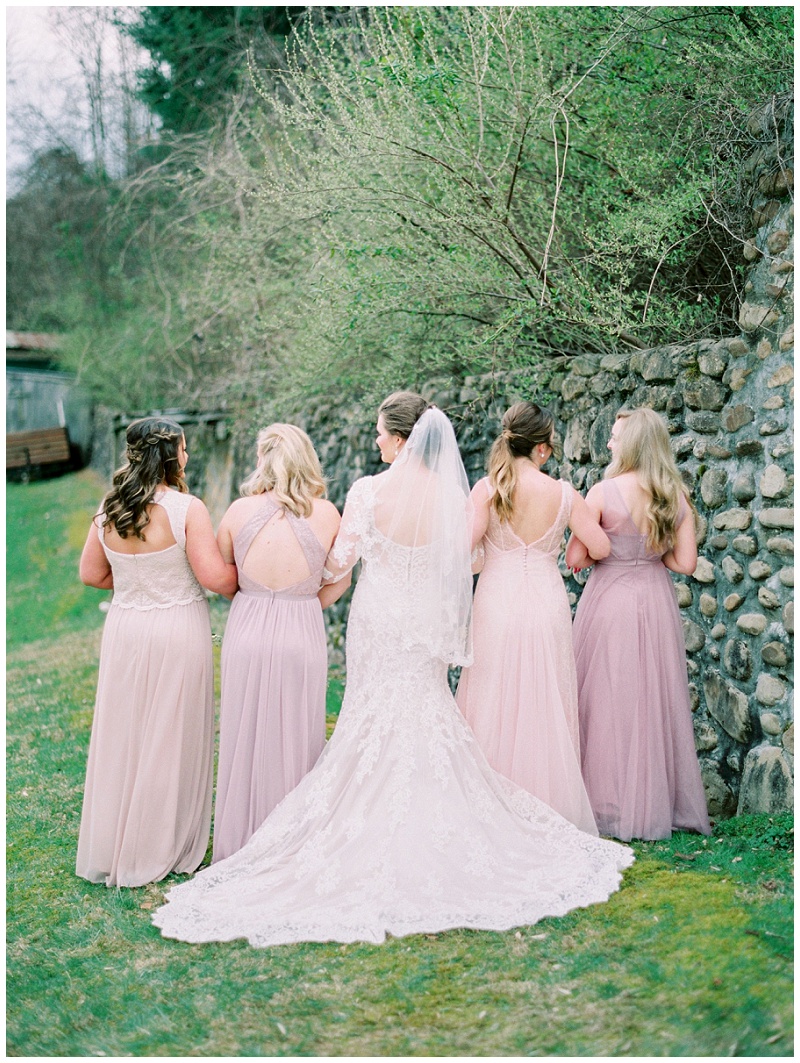 wedding party group photos TN