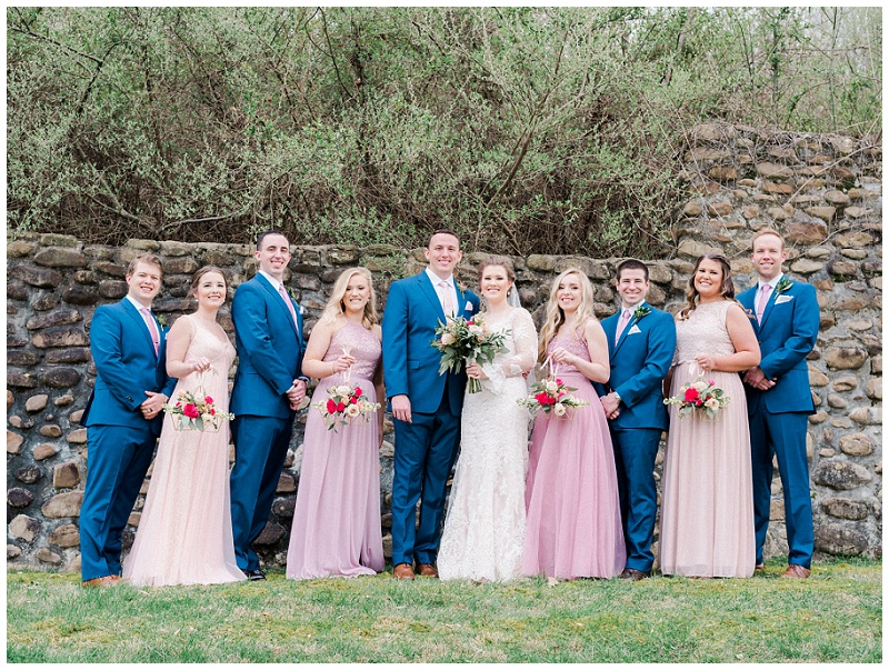 fun group shots wedding TN