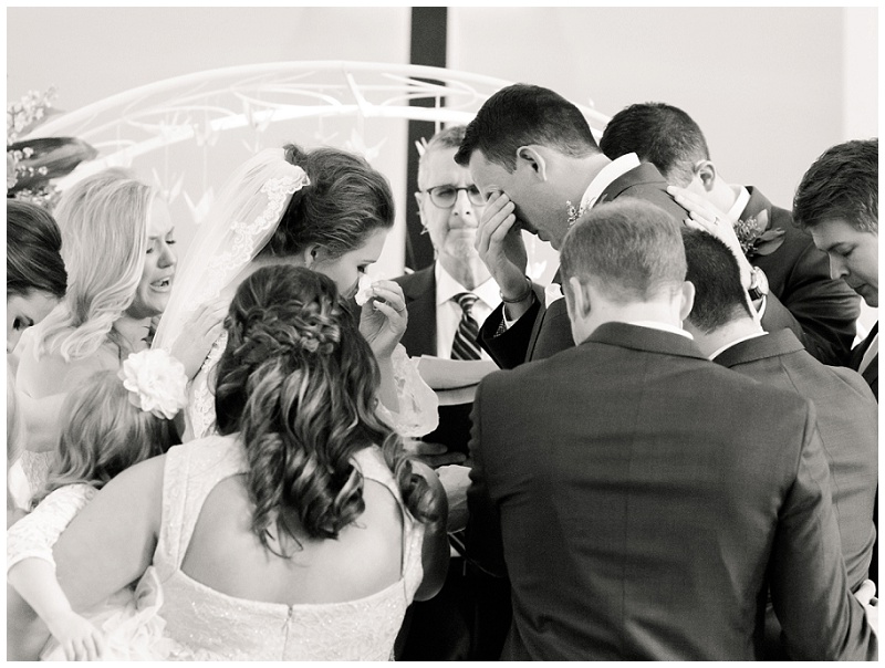 romantic ceremony church wedding TN