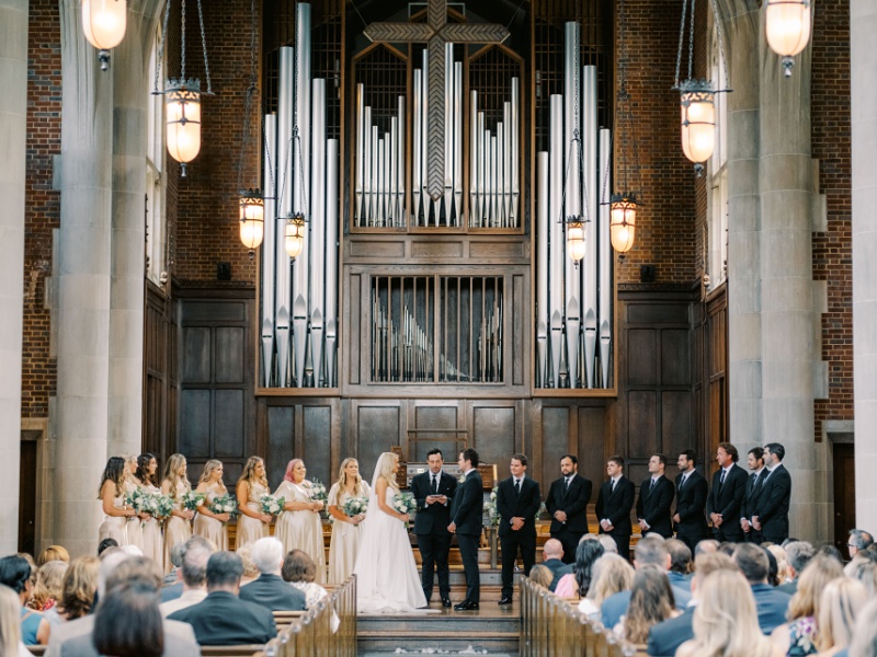 Nashville church wedding ceremony historic venue