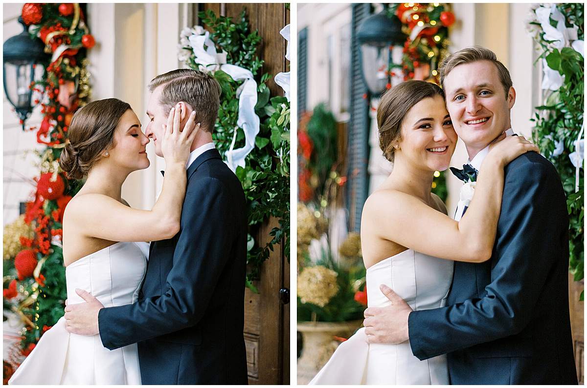 wedding couple sunset portraits Oxford MS