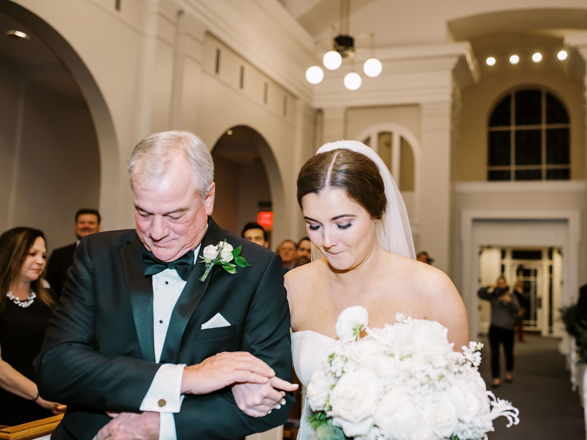 Paris Yates Chapel wedding ceremony