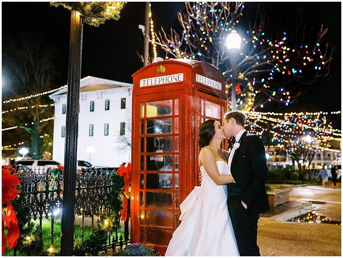 The Lyric Oxford wedding reception downtown oxford bride and groom square portraits