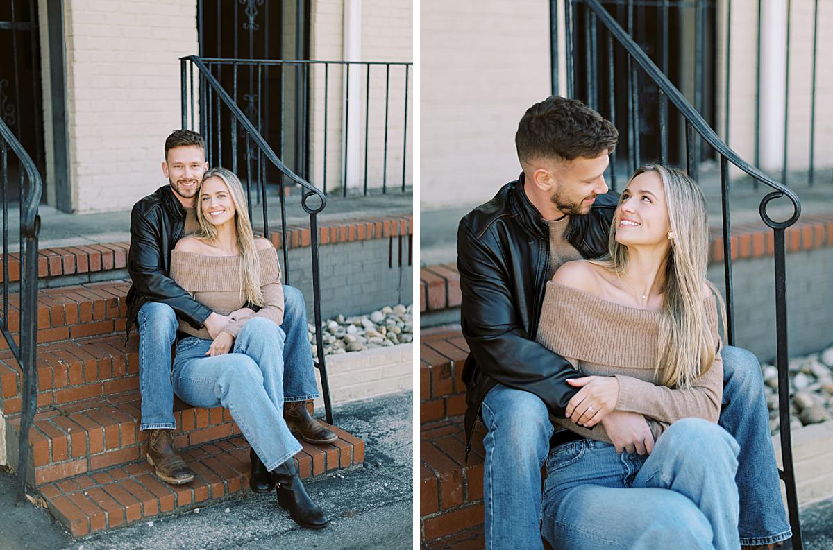 Natural light portrait of a couple enjoying their session in South Carolina. Natural light portrait of a couple enjoying their session in South Carolina.