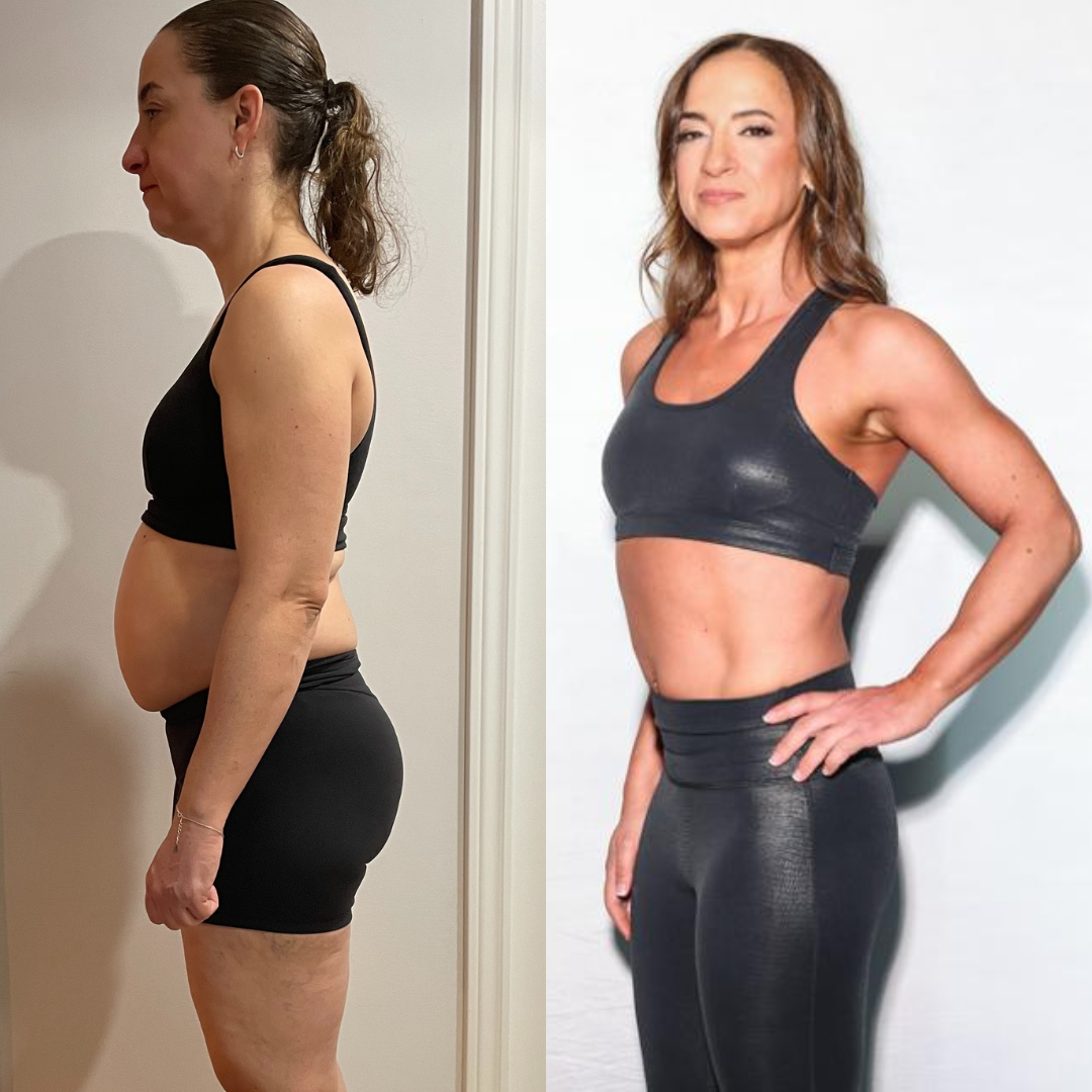 Client before and after
