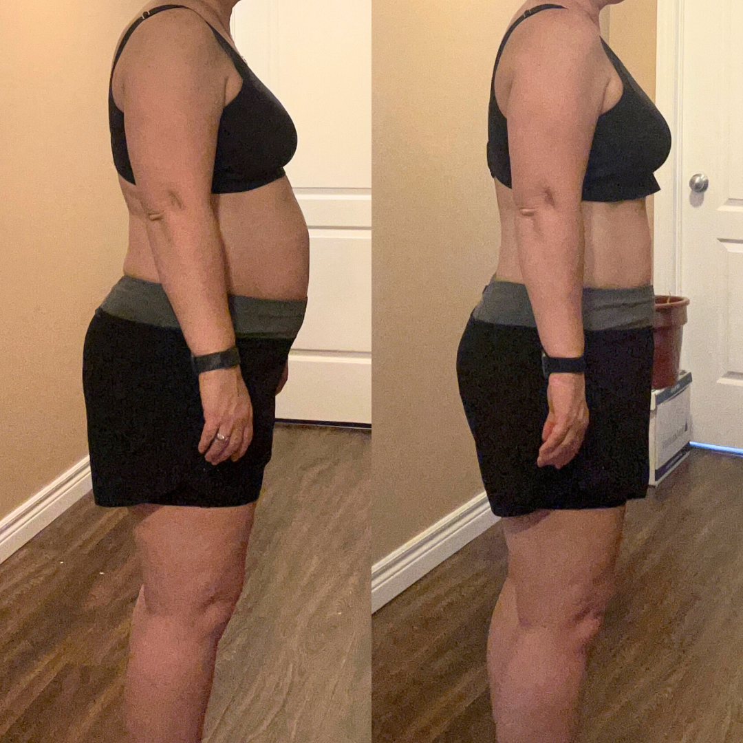 Client before and after
