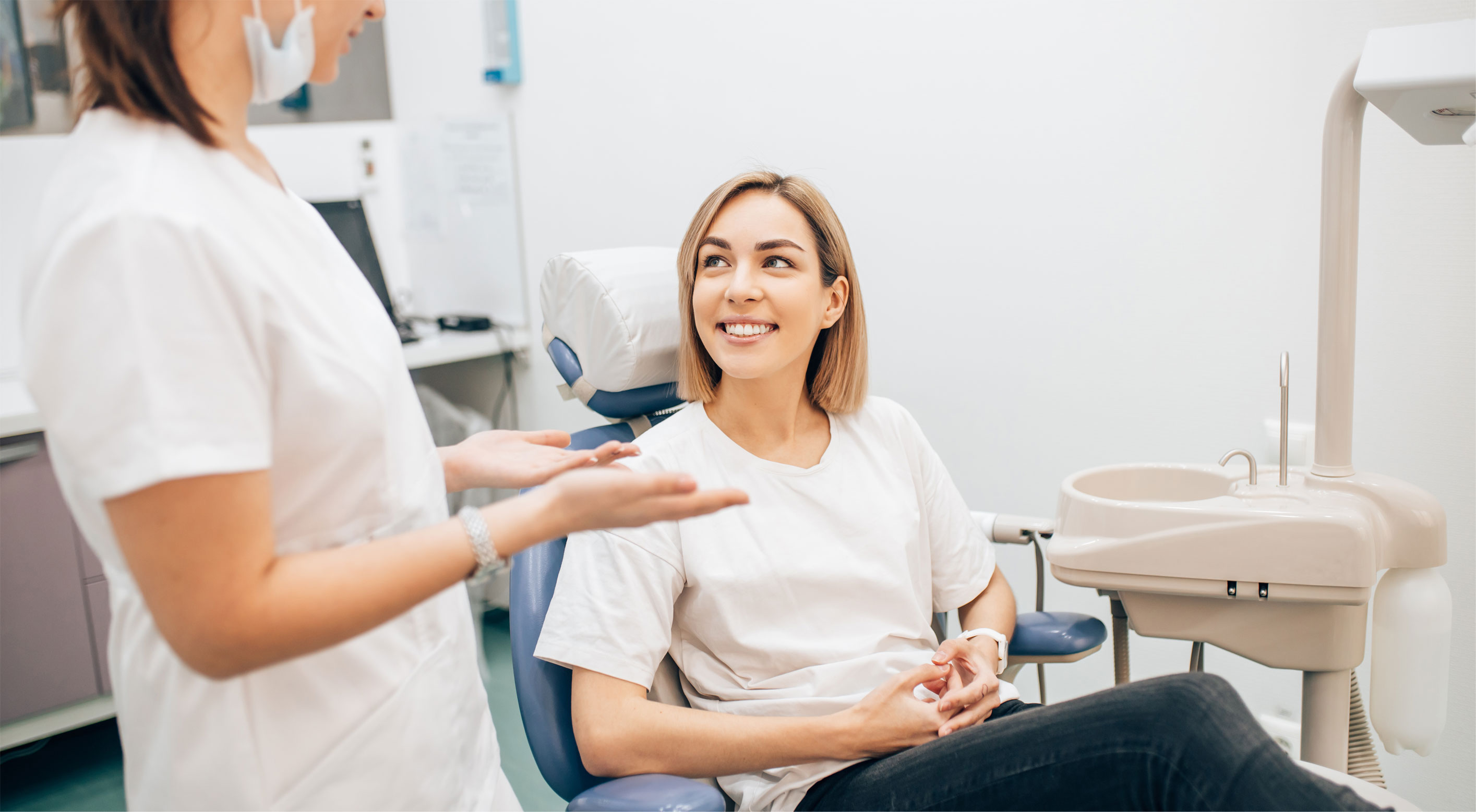 Man holding toothbrush