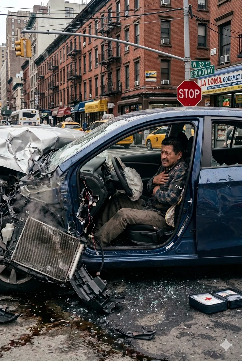 Accidente laboral en construcción el Bronx — compensación trabajadores