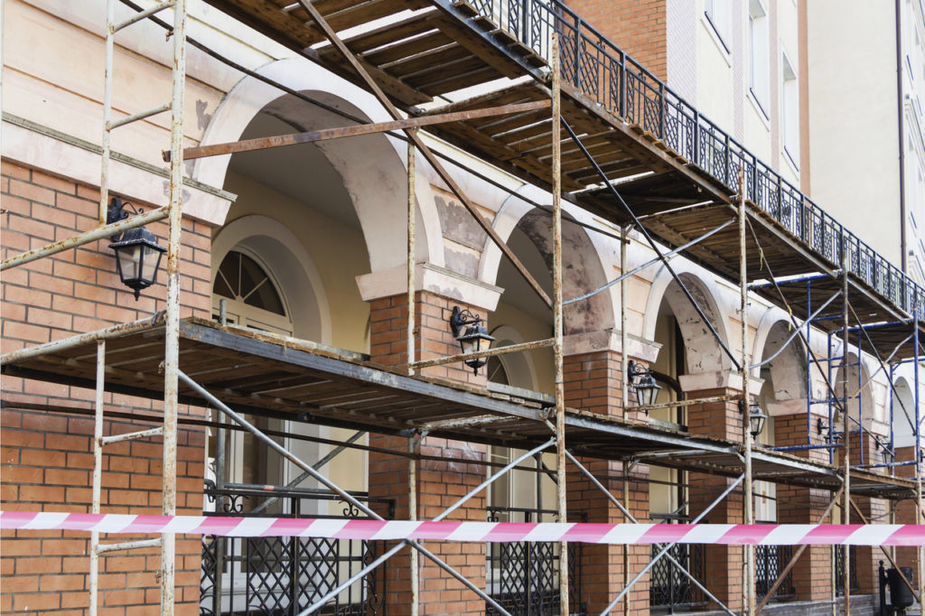 Parking garage structural repairs