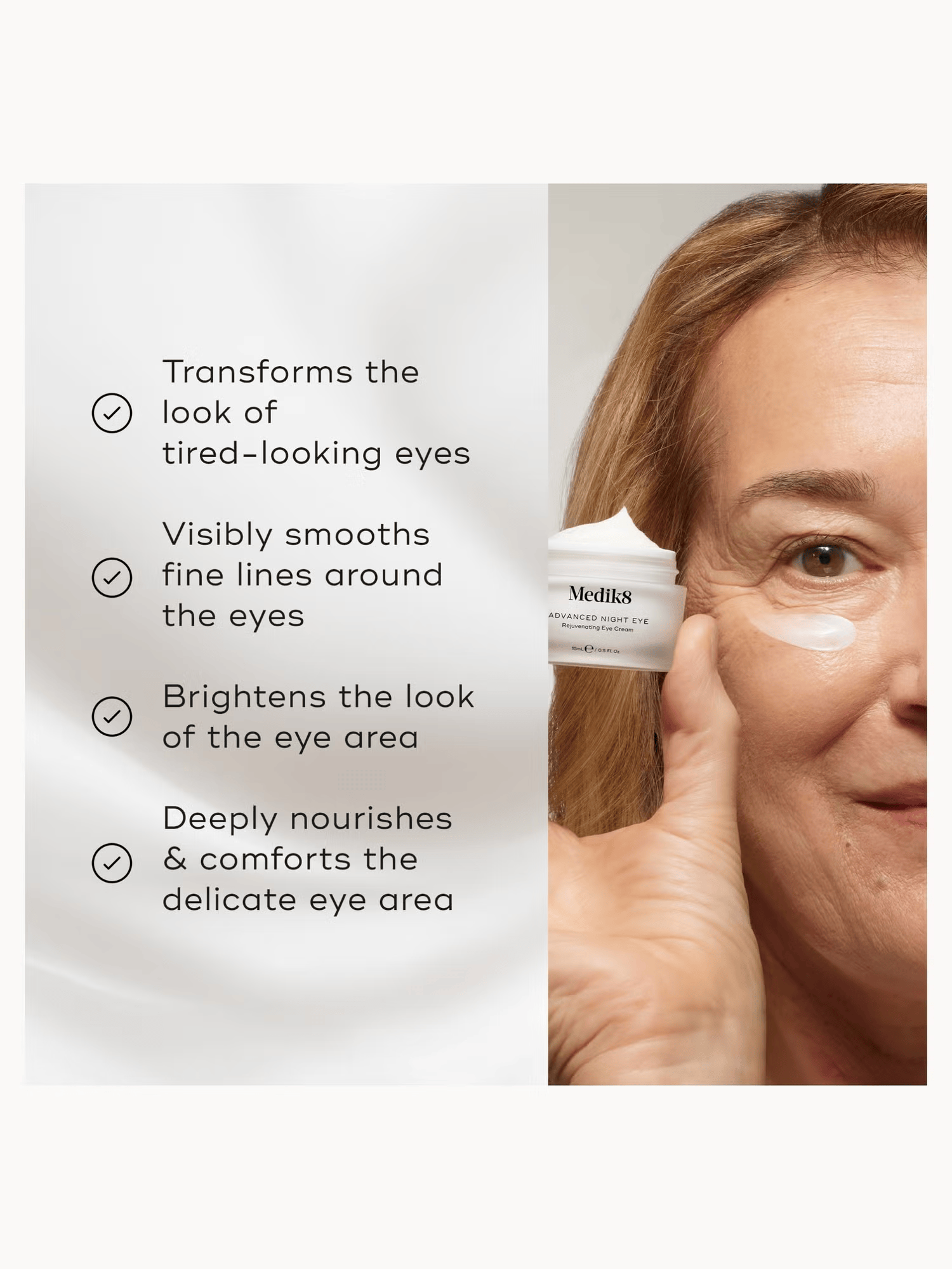 Medik8 Advanced Night Eye Rejuvenating Eye Cream 15ml — Product of the Week at Knightsbridge Advanced Beauty