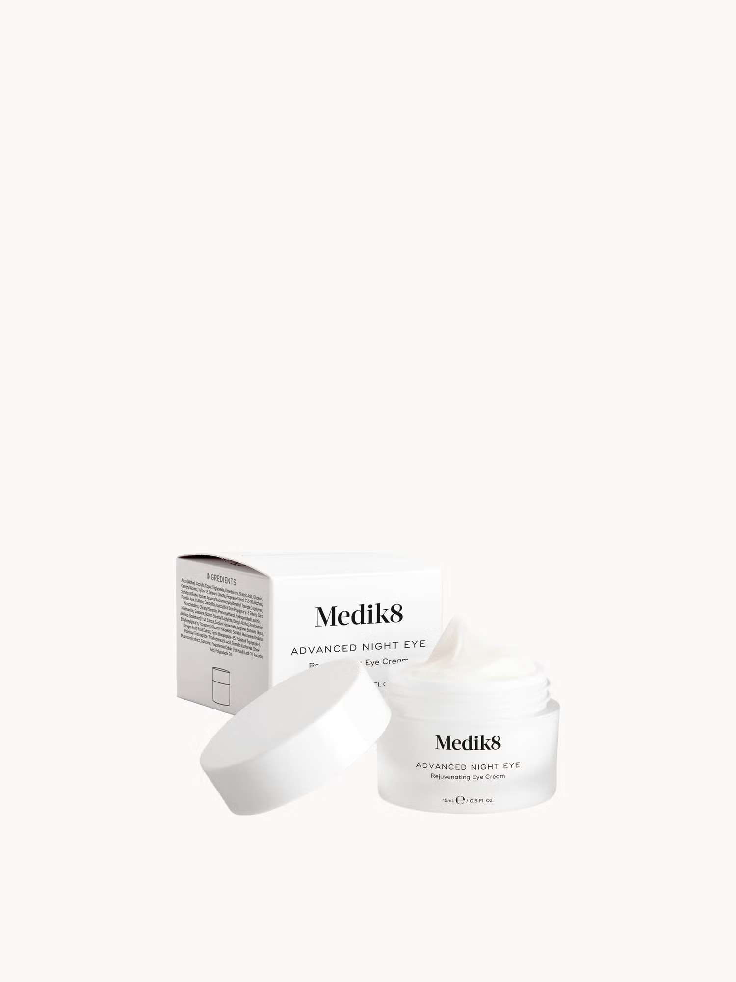 Medik8 Advanced Night Eye Cream Ingredients — Dark Circles & Puffiness Treatment Chelsea London