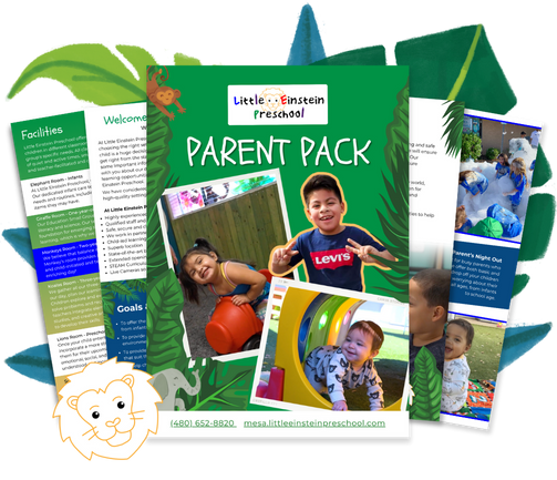 Little Einstein Preschool childcare Parent Pack