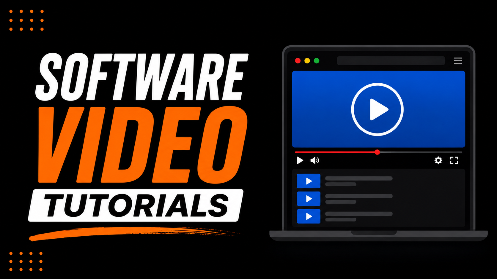 Software video tutorials for learning to navigate your CRM