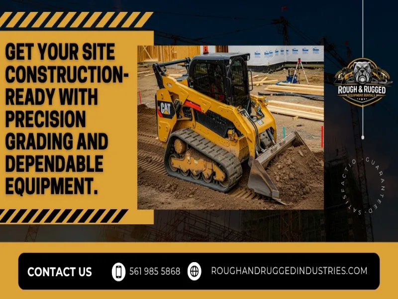Rough and Rugged Skid Steer Rentals