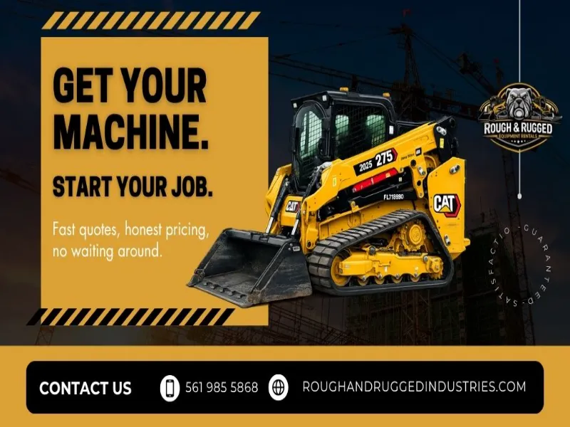 Rough and Rugged Machine Rental