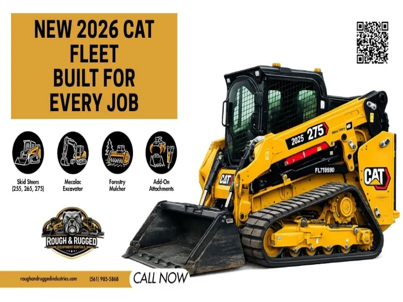 Rough and Rugged CAT Fleet