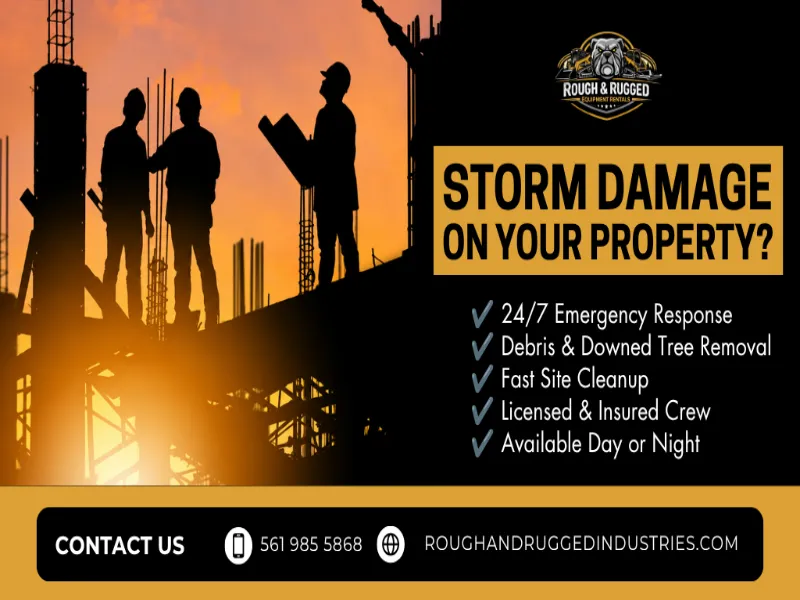 Rough and Rugged Storm Cleanup