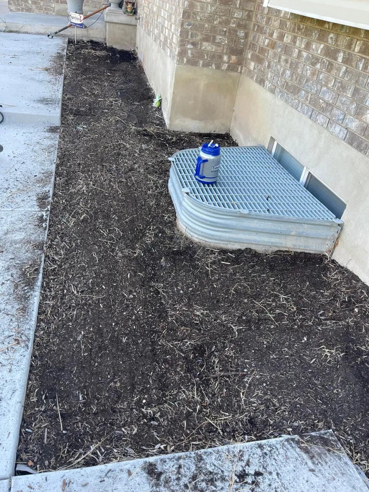 Orem, Utah Mulch Installation